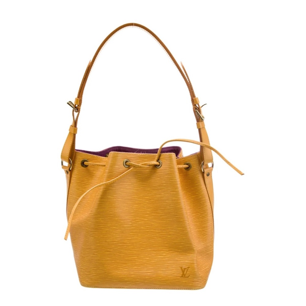 Louis Vuitton Epi leather - Yellow Shoulder Bag Authentic
